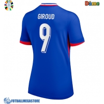 Fotballdrakt Dame Frankrike Olivier Giroud #9 Hjemmedrakt EM 2024 Kortermet